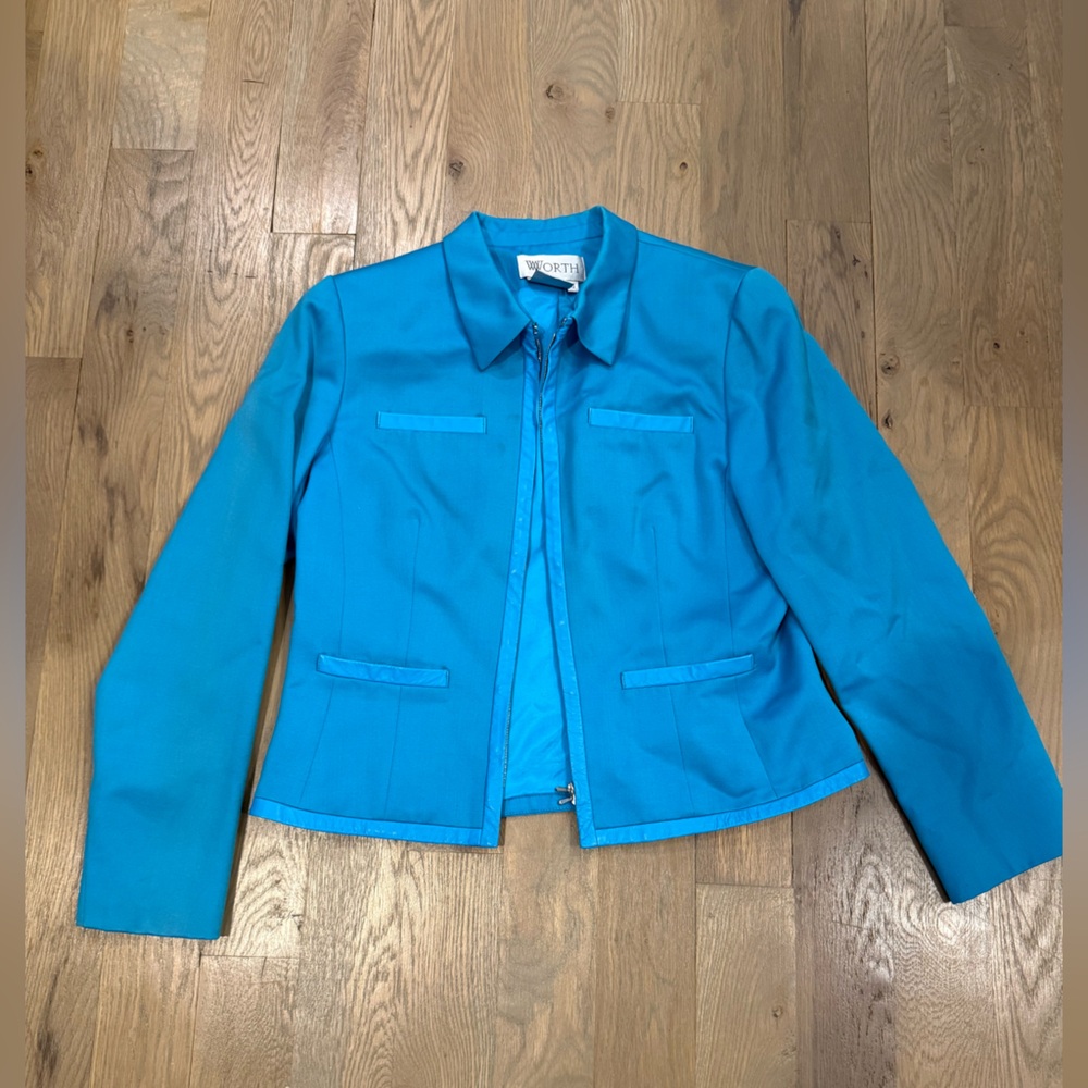 Worth Turquoise Jacket